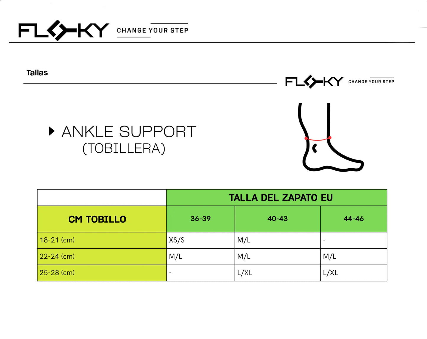Tobillera ANKLE Support