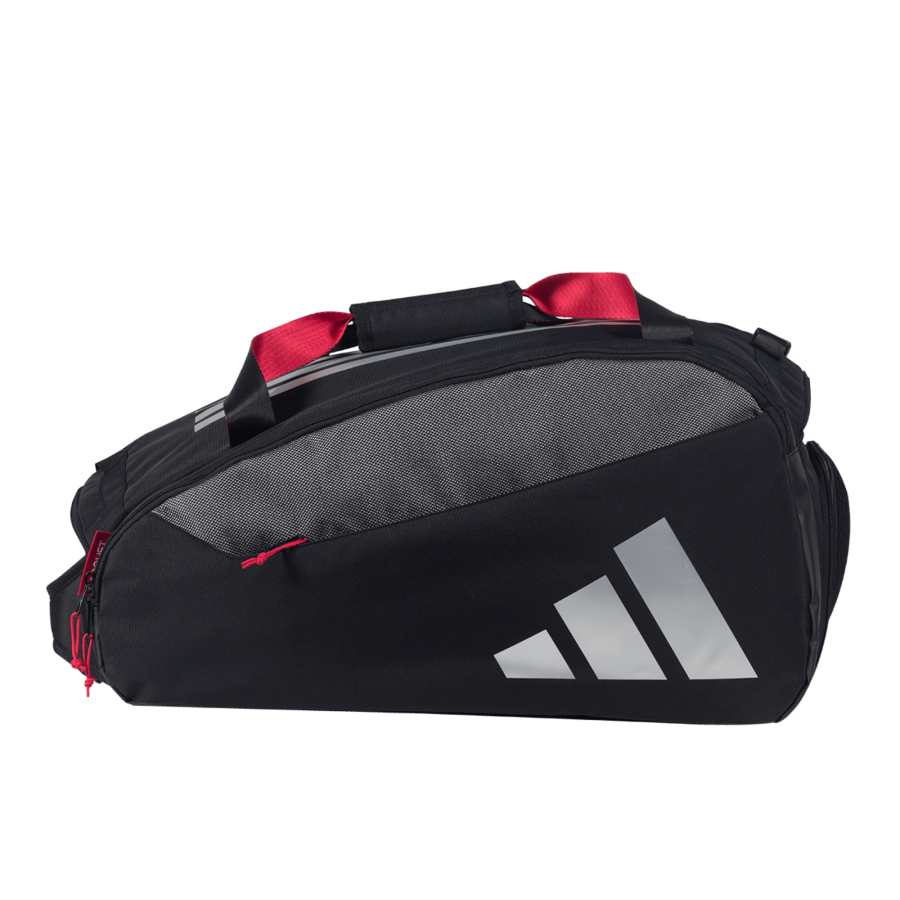 Paletero adidas Multigame Negro/Rojo 3.4- Ale Galán