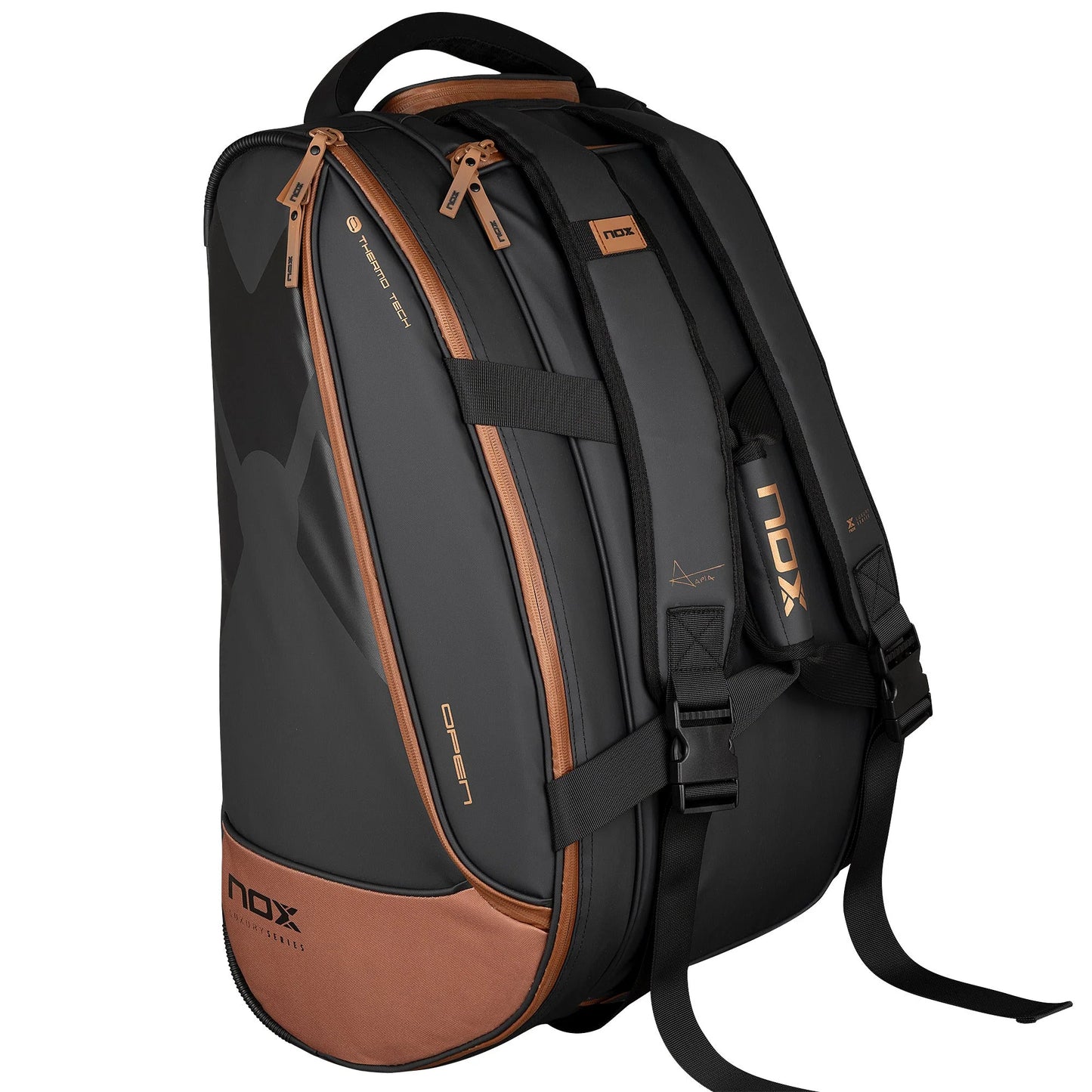 PALETERO NOX LUXURY OPEN SERIES NEGRO/MARRÓN
