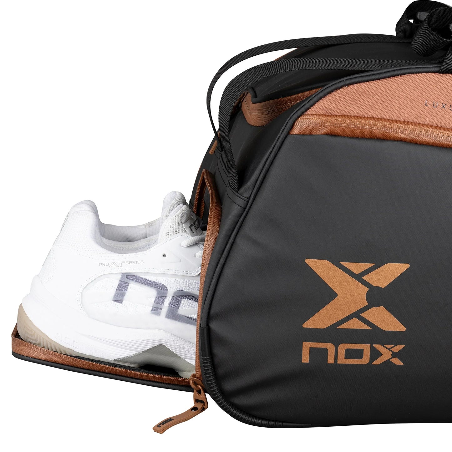 PALETERO NOX LUXURY OPEN SERIES NEGRO/MARRÓN