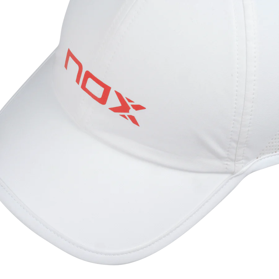 GORRA NOX BLANCA/ROJA