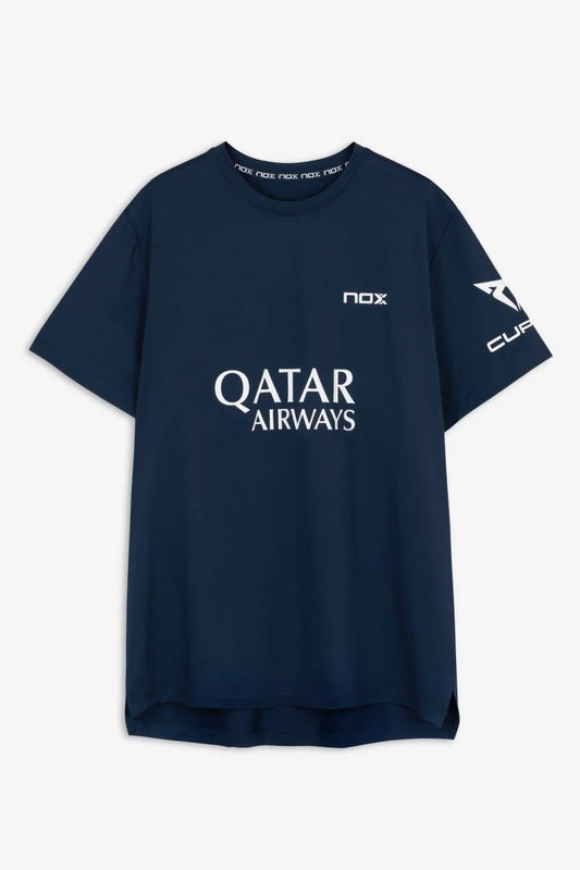 CAMISETA NOX SPONSORS AT10 AZUL MARINO DE AGUSTÍN TAPIA